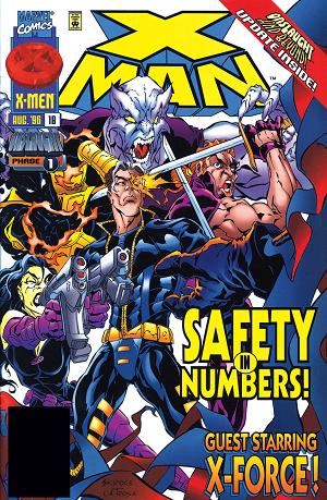 X-Man (1995) #18  cover