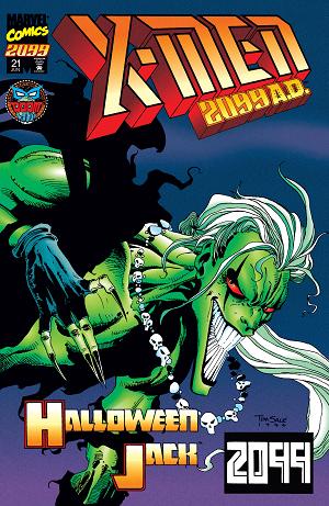 X-Men 2099 (1993) #21 cover