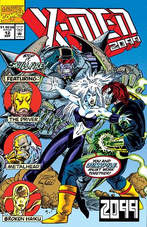 X-Men 2099 (1993) #12 cover