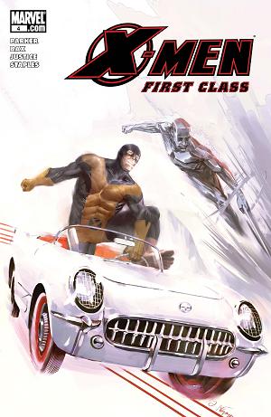 X-Men: First Class (2007) #4 cover