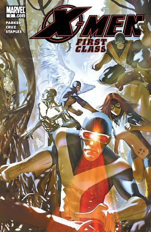 X-Men: First Class (2007) #2 cover