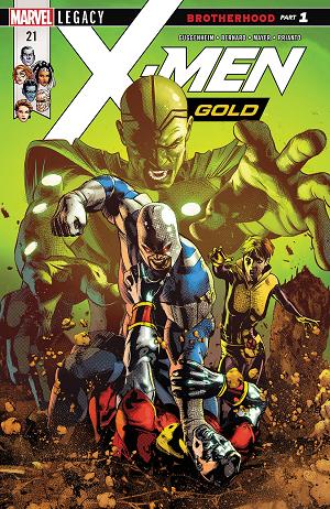 X-Men: Gold (2017) #21 cover