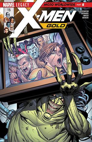 X-Men: Gold (2017) #15 cover