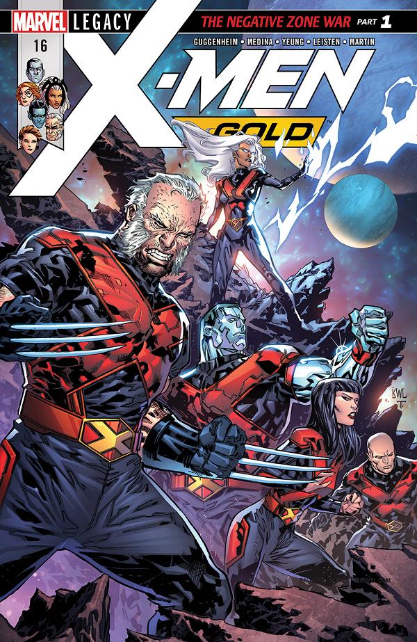 X-Men: Gold (2017) #16  cover