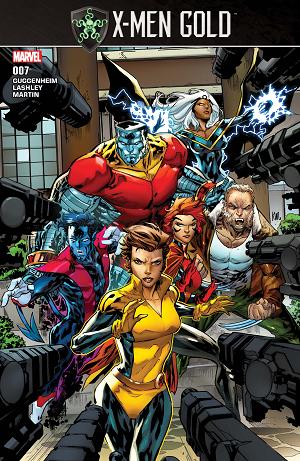 X-Men: Gold (2017) #7  cover