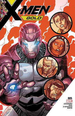 X-Men: Gold (2017) #5 cover