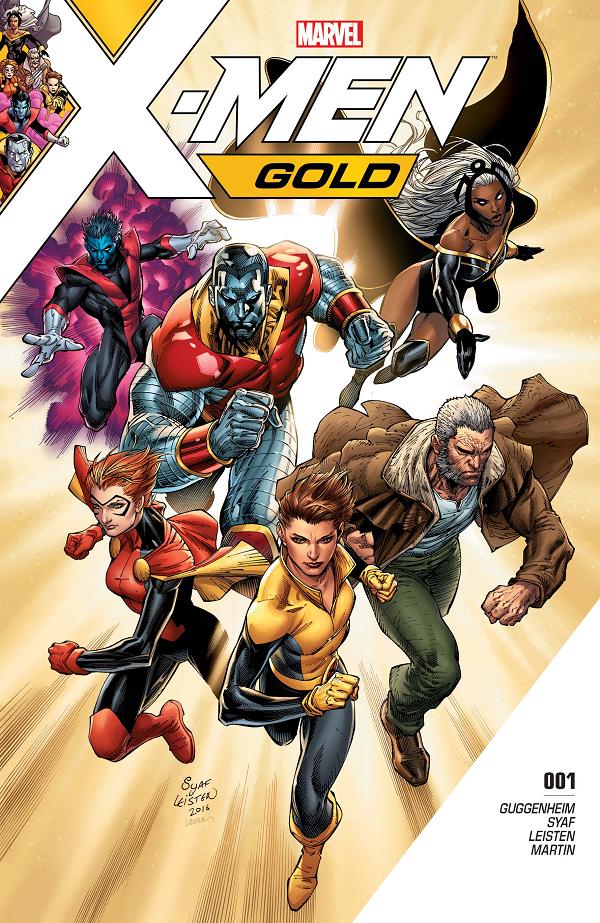 X-Men: Gold (2017) #1  cover