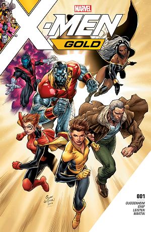 X-Men: Gold (2017) #1 cover