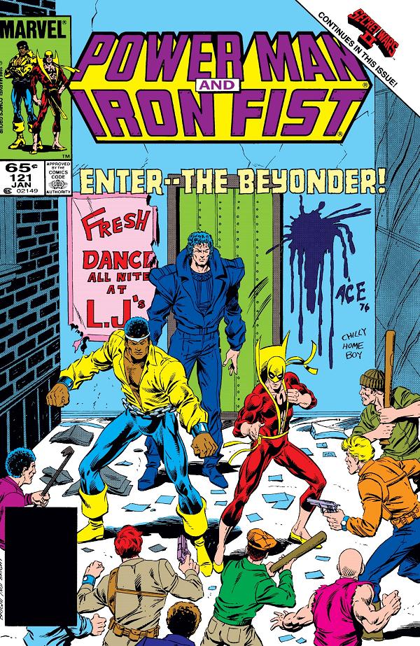 Power Man And Iron Fist #121  cover