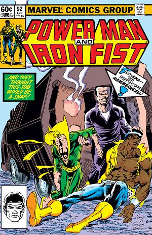 Power Man And Iron Fist #92  cover