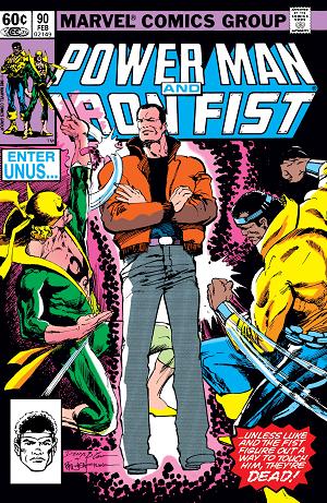 Power Man And Iron Fist #90  cover