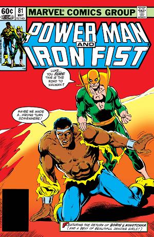 Power Man And Iron Fist #81 cover