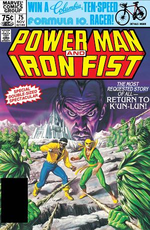 Power Man And Iron Fist #75  cover