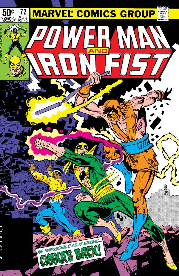 Power Man And Iron Fist #72  cover