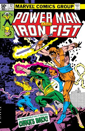 Power Man And Iron Fist #72 cover