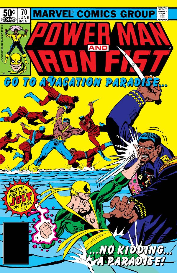 Power Man And Iron Fist #70  cover