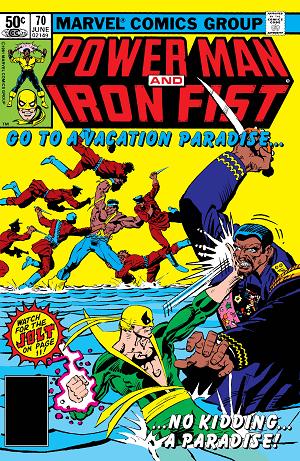 Power Man And Iron Fist #70 cover
