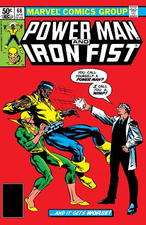 Power Man And Iron Fist #68 cover