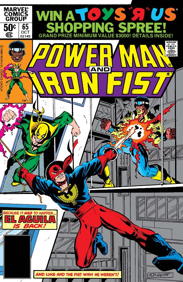 Power Man And Iron Fist #65  cover