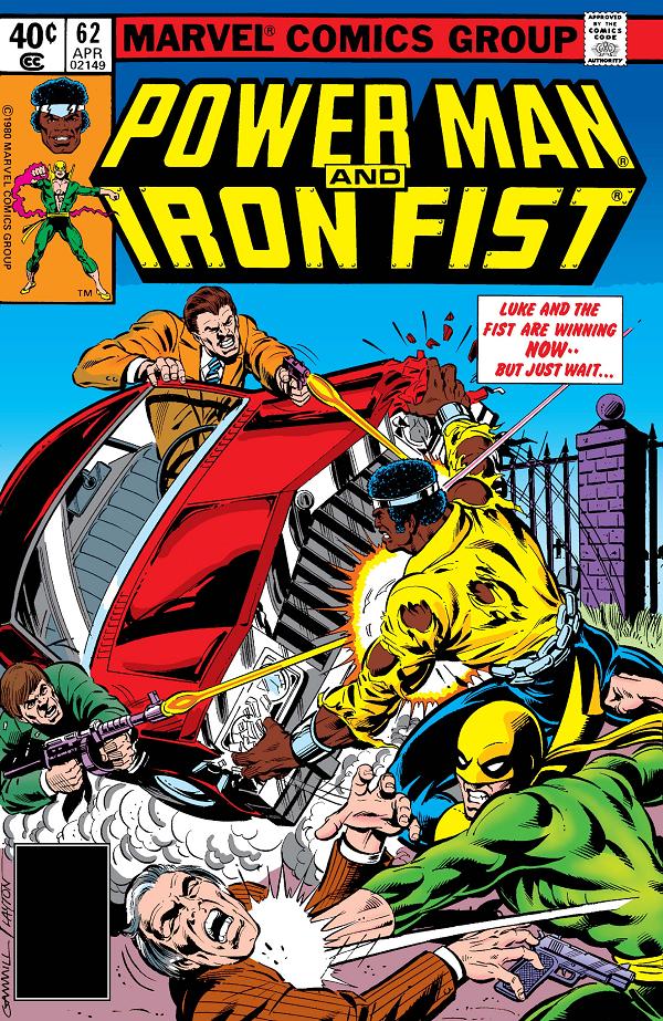 Power Man And Iron Fist #62  cover