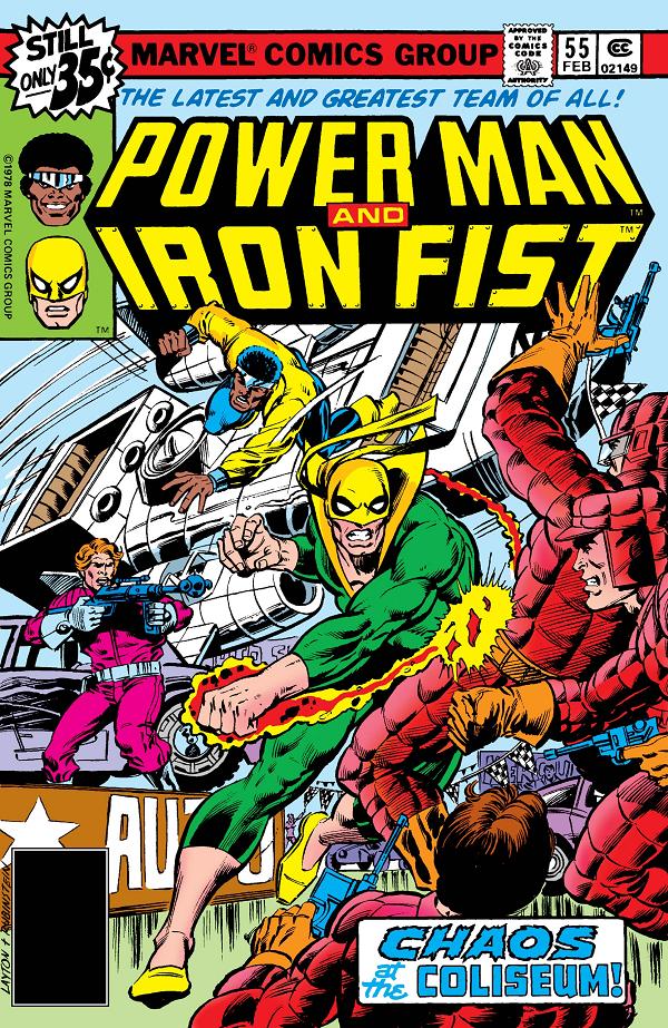 Power Man And Iron Fist #55  cover