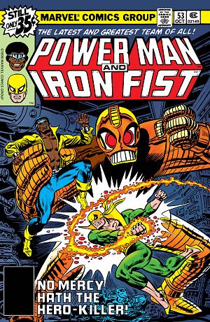Power Man And Iron Fist #53  cover