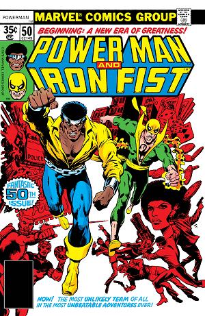Power Man And Iron Fist #50  cover