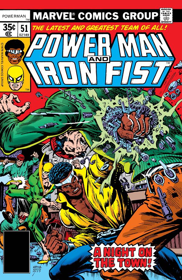 Power Man And Iron Fist #51  cover