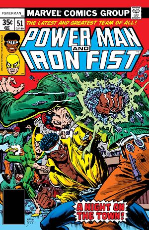 Power Man And Iron Fist #51 cover