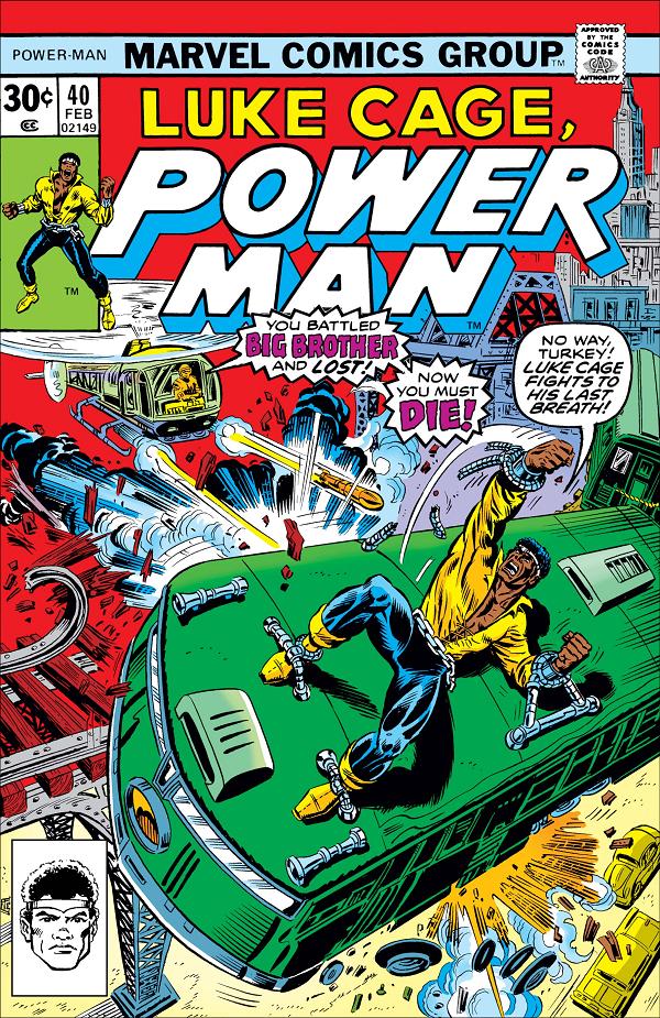 Power Man #40  cover
