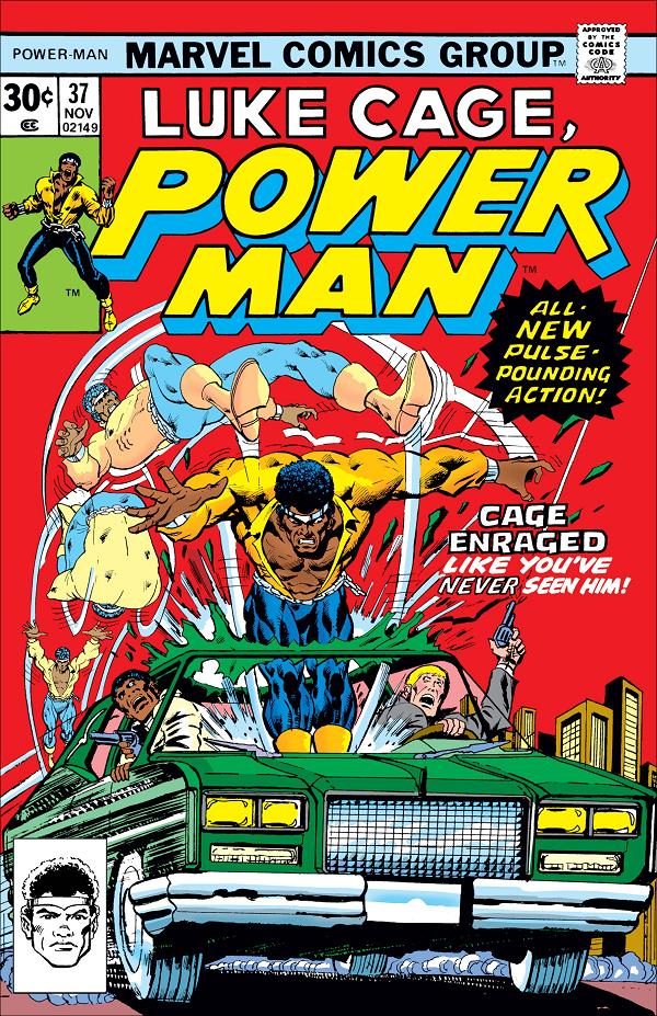 Power Man #37  cover