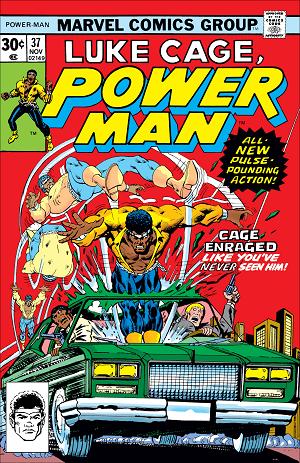 Power Man #37  cover