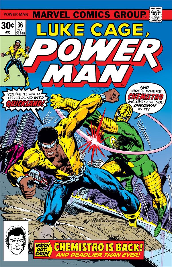 Power Man #36  cover