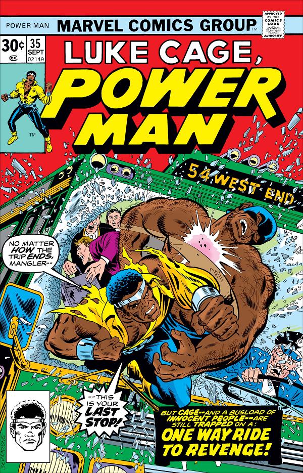 Power Man #35  cover