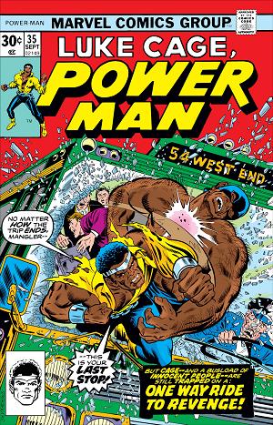 Power Man #35 cover