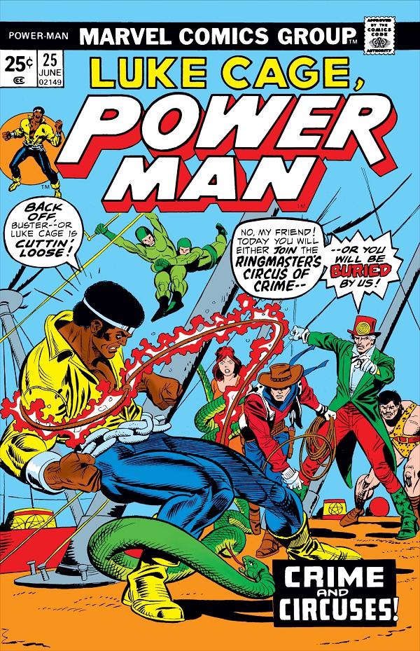 Power Man #25  cover