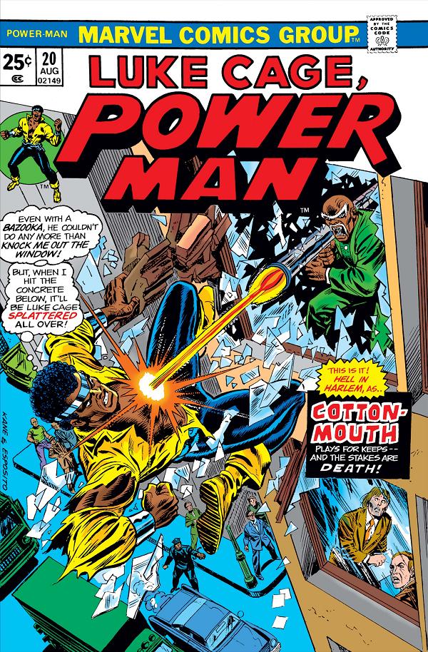 Power Man #20  cover