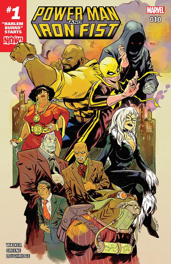 Power Man And Iron Fist #10  cover