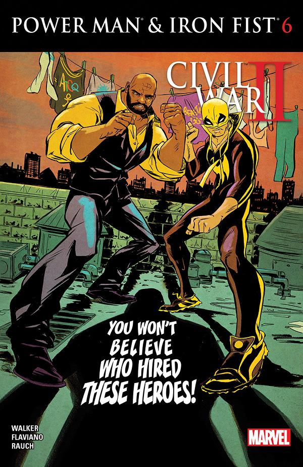 Power Man And Iron Fist #6  cover