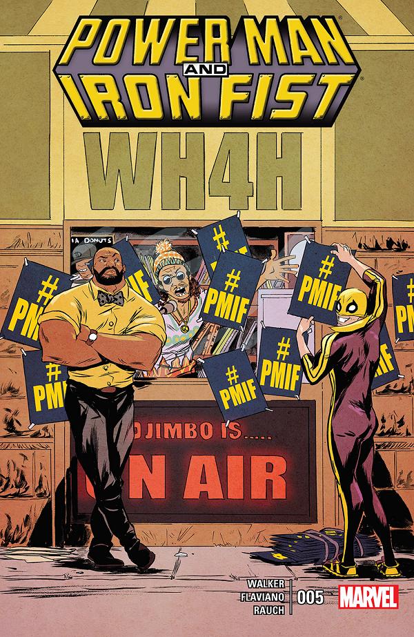 Power Man And Iron Fist #5  cover