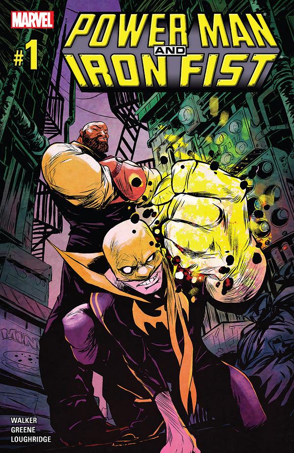 Power Man And Iron Fist #1  cover