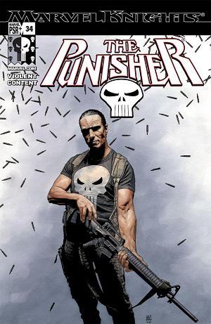 Punisher (2001) #34 cover