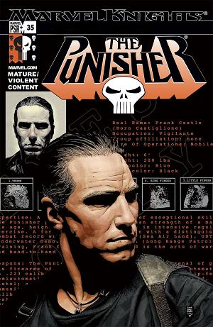 Punisher (2001) #35 cover