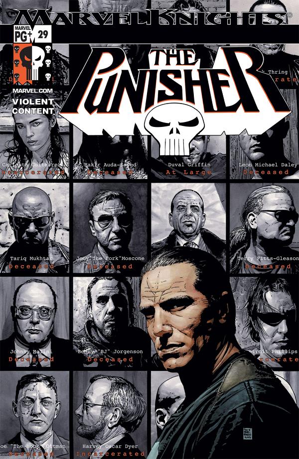 Punisher (2001) #29  cover