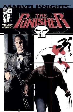 Punisher (2001) #17 cover