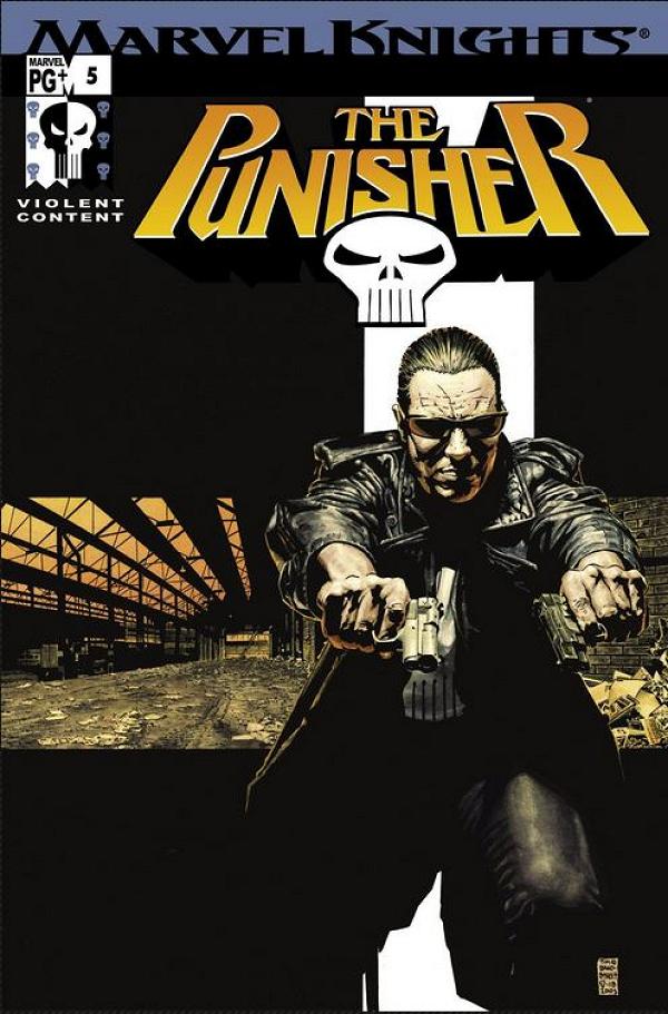 Punisher (2001) #5  cover