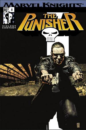 Punisher (2001) #5  cover