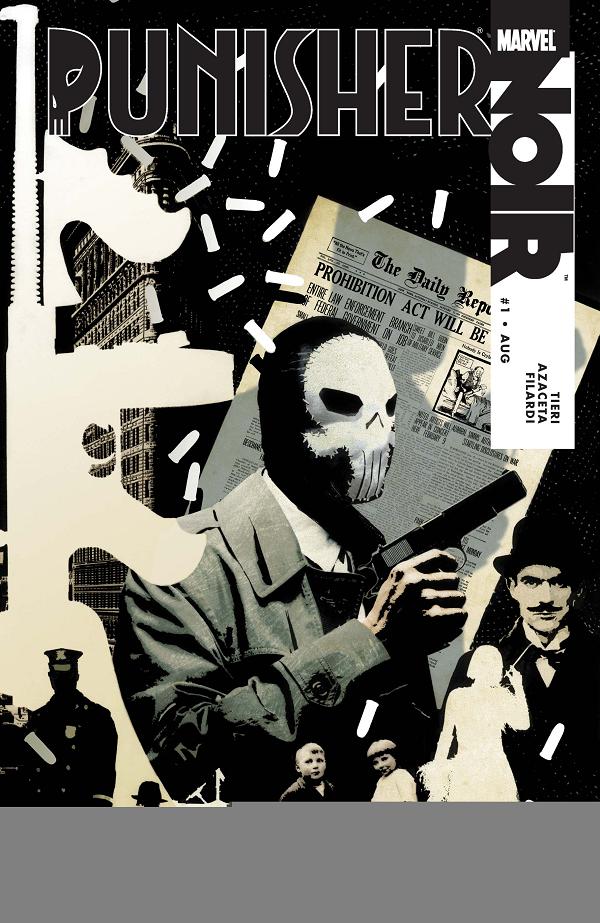 Punisher Noir (2009) #1 cover