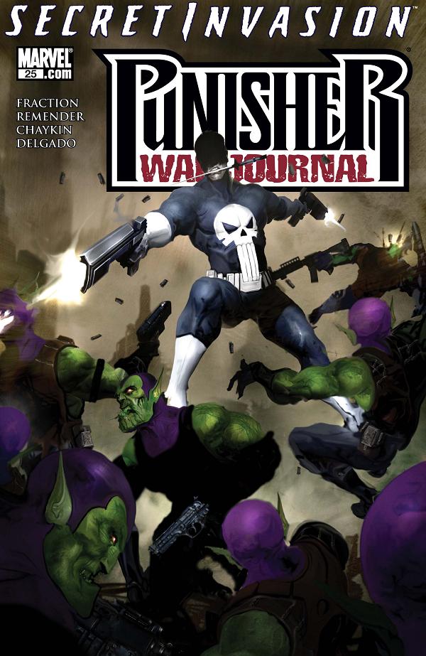 Punisher War Journal (2006) #25 cover