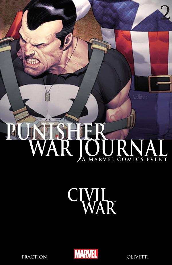 Punisher War Journal (2006) #2  cover